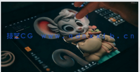 Nomad Sculpt可爱卡通女孩角色雕刻建模制作视频教程(图4)