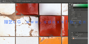 Quixel Mixer与Midjourney人工智能PRB纹理贴图制作视频教程(图4)