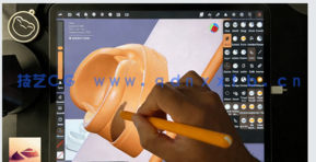 Nomad Sculpt鞋子3D绘画建模制作视频教程(图4)
