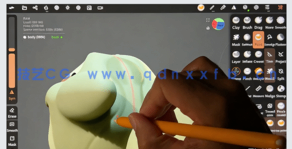 Nomad Sculpt从2D草图到3D模型角色制作视频教程(图3)