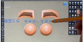 【中文字幕】Nomad Sculpt游牧民族人物脸部头部雕塑建模视频教程(图4)