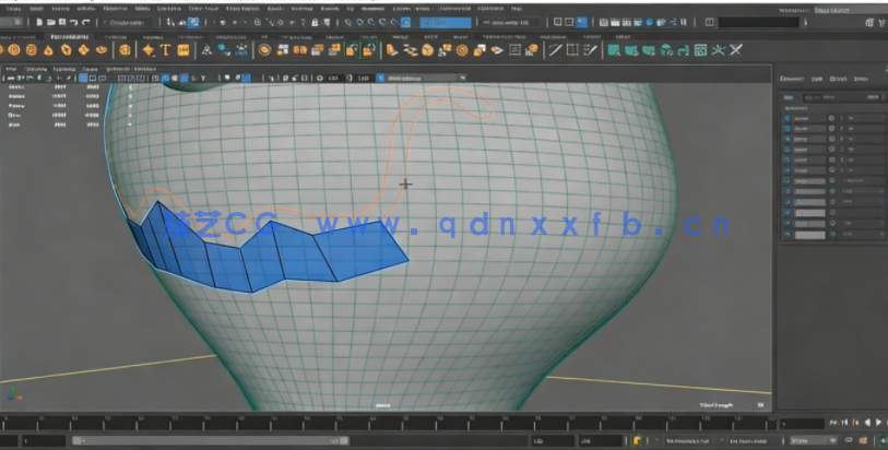 Maya卡通章鱼怪兽角色完整实例制作视频教程(图2)