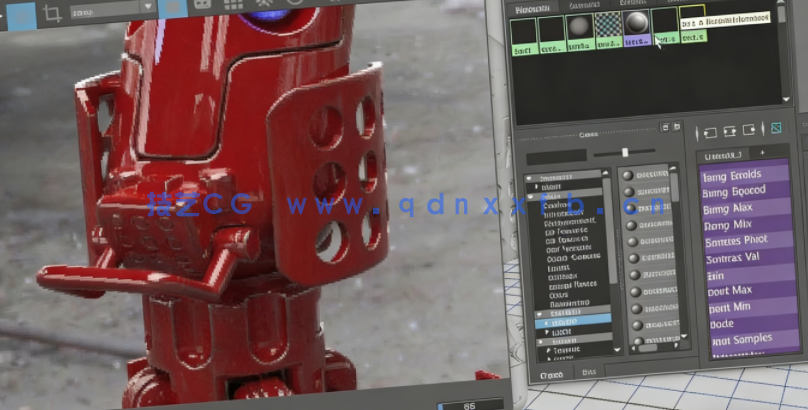 MAYA逼真硬体表面渲染过程技术视频教程(图4)