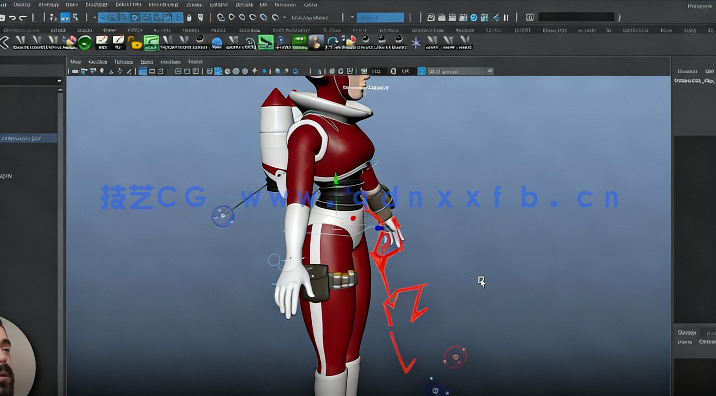 Maya制作专业跳跃动画视频教程(图3)