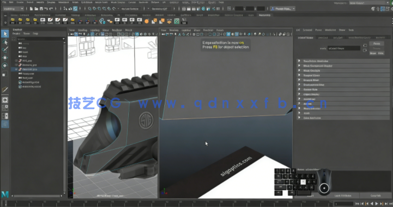 Maya机械游戏资产完整制作工作流程视频教程(图3)