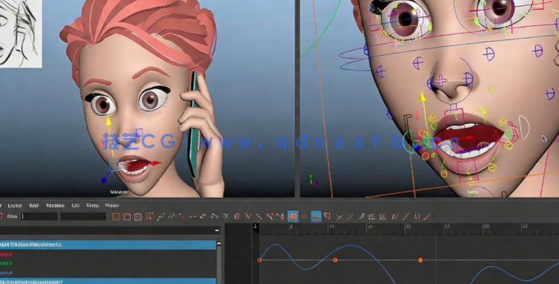 Maya 皮克斯工作室大师制作角色面部表情影视动画视频教程(图3)