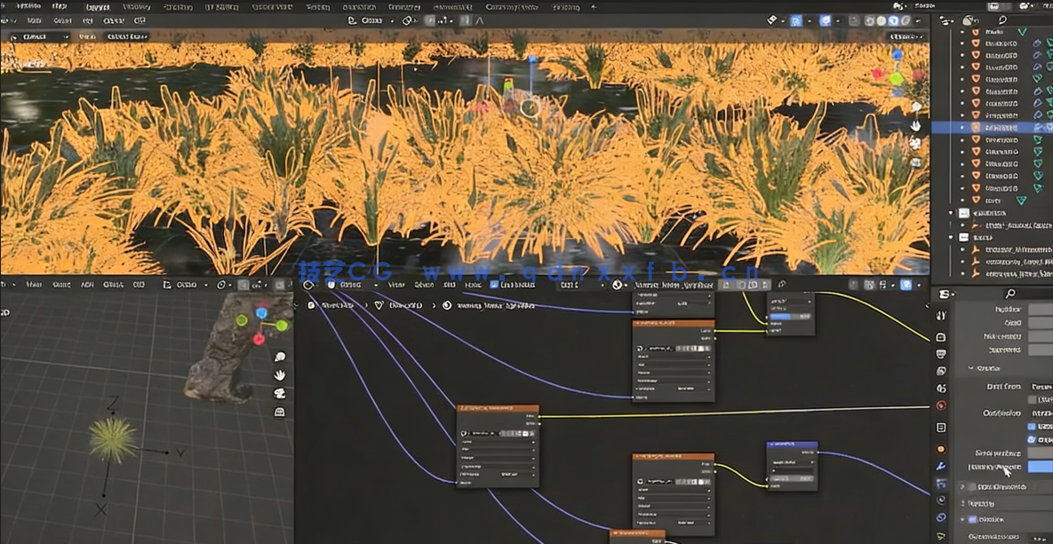 Blender和3D Coat与PS概念艺术单帧插画制作流程视频教程(图2)