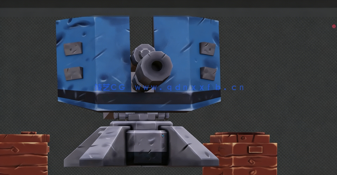 Blender低多边形建模与纹理手绘技术视频教程(图4)