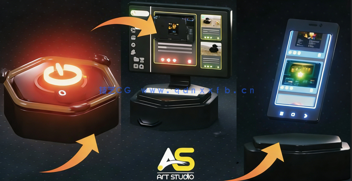  Blender弹出式风格动画实例制作训练视频教程 (图5)