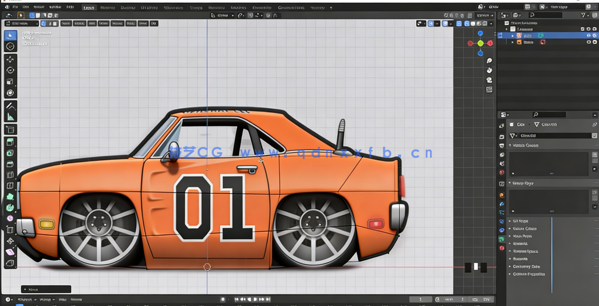  Blender汽车建模与动画制作技能训练视频教程(图4)