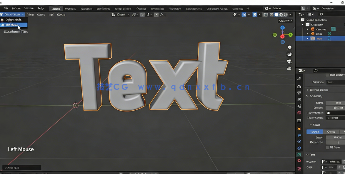 Blender快速爆炸粒子飘散特效制作视频教程(图5)