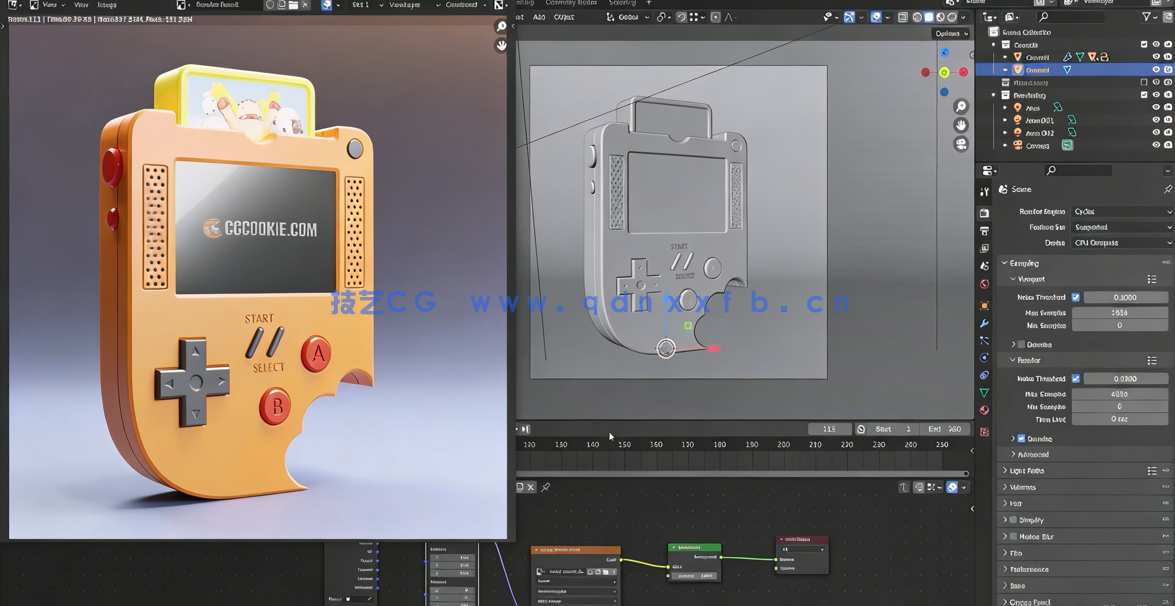  Blender游戏掌机完整实例制作视频课程(图2)