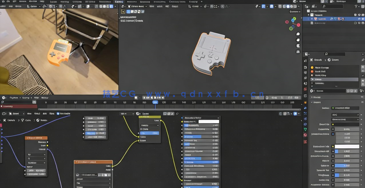  Blender游戏掌机完整实例制作视频课程(图4)