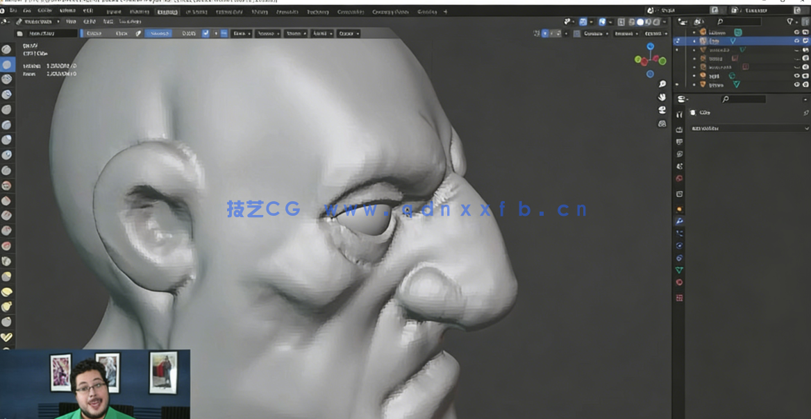 Blender游戏角色制作初学者完整技能培训视频教程 (图5)
