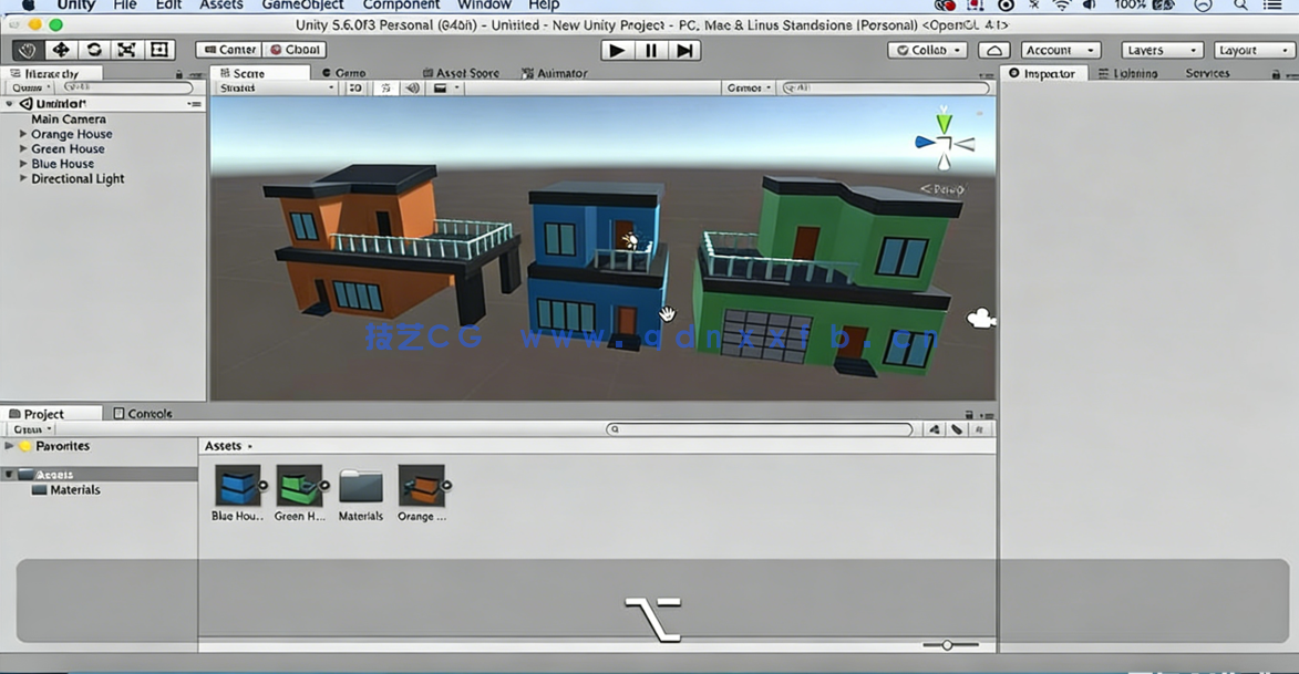 Blender3D低多边形游戏房屋资产设计视频课程(图5)