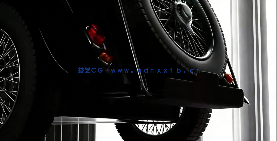 Blender逼真汽车动画实例制作视频课程(图4)