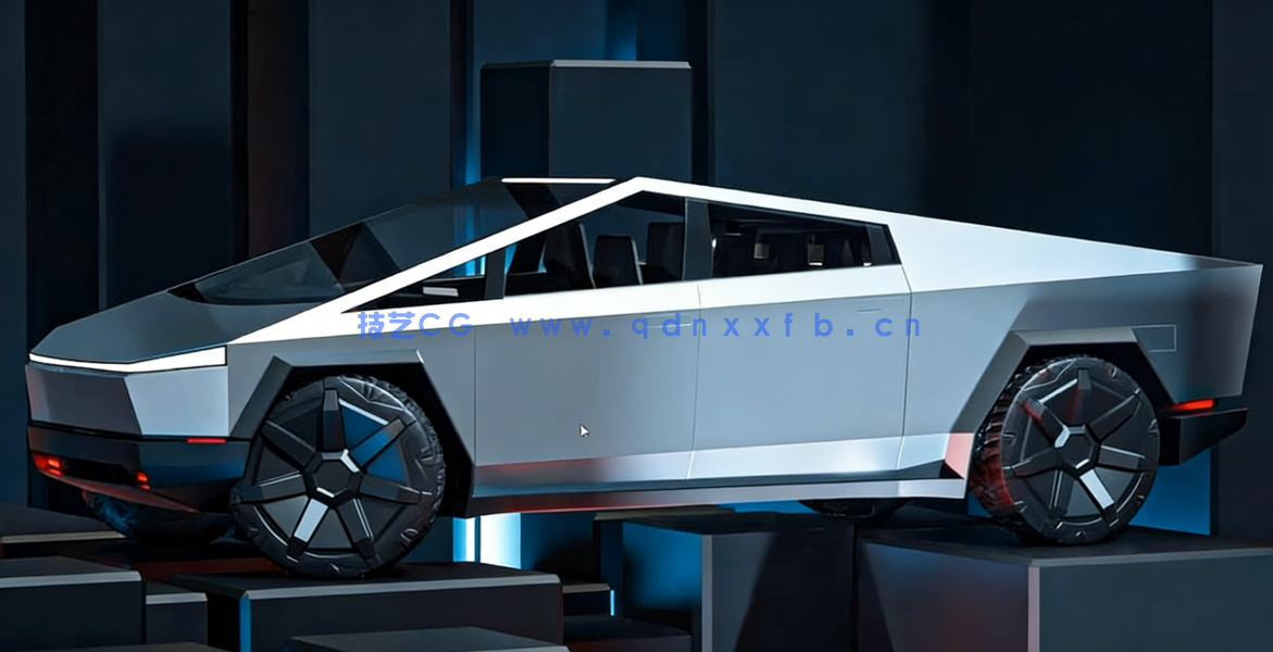 Blender特斯拉卡车完整制作视频课程(图3)