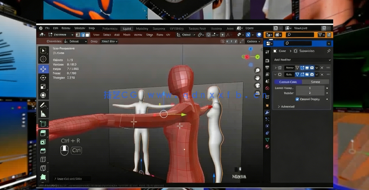 Blender 3.2完全保姆式自学训练视频课程 (图2)