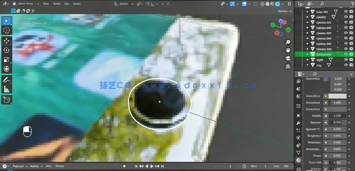 Blender 3.2苹果手机iPhone完整实例制作视频课程(图3)