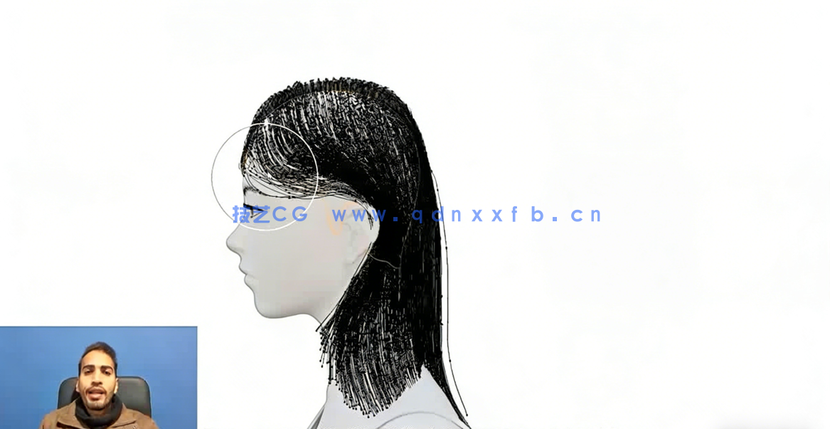 Blender逼真女性头部完整制作流程视频教程(图2)