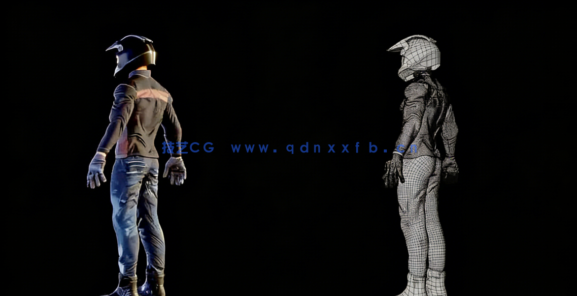 Blender逼真摩托车竞速影视级动画制作视频教程(图2)