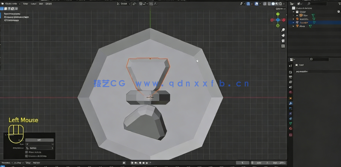 Blender低多边形建模与贴图技术视频教程(图5)