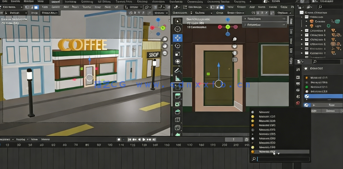 Blender低多边形小汽车建模动画制作视频教程(图5)