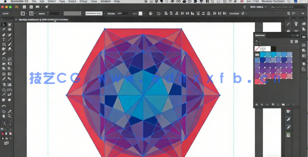  Illustrator几何曼荼罗图形设计插图视频教程(图1)