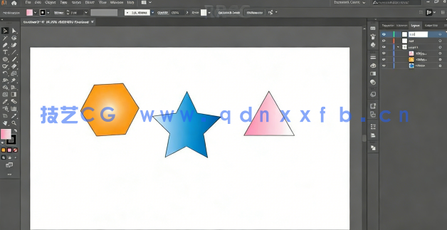 初学者AI绘制创意向量插图设计基础训练完整视频教程(图1)
