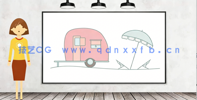  Illustrator矢量艺术绘制平面草图视频教程 (图4)