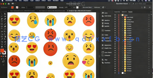 AI基础知识界面矢量插画图形创建工作流程视频教程(图2)