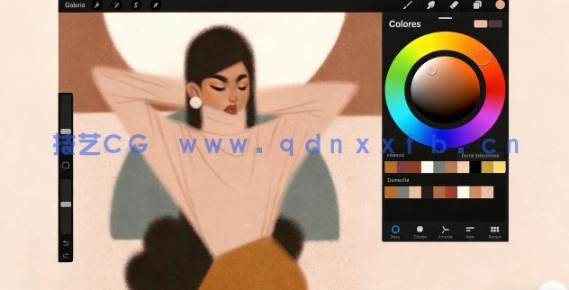  AI创建手绘插图肖像视频教程(图5)