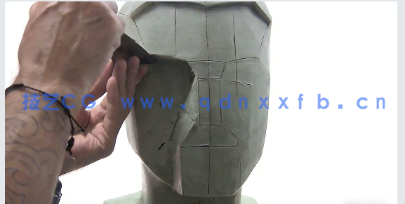 Zbrush头部雕塑实体雕刻技术大师级视频教程(图2)