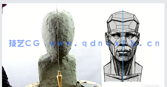 Zbrush头部雕塑实体雕刻技术大师级视频教程(图4)