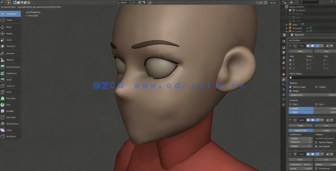  Blender福音战士动漫角色明日香Asuka制作视频课程 (图2)