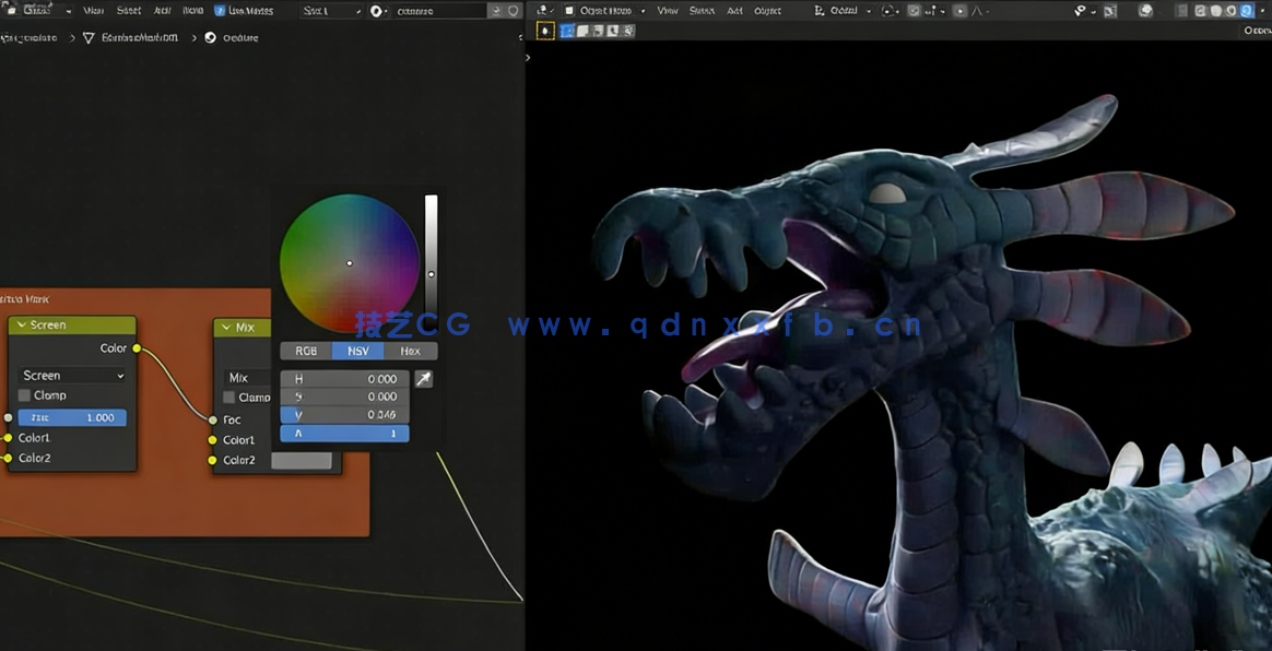 Blender 3D数字雕塑全面核心技术训练视频教程第三季(图2)