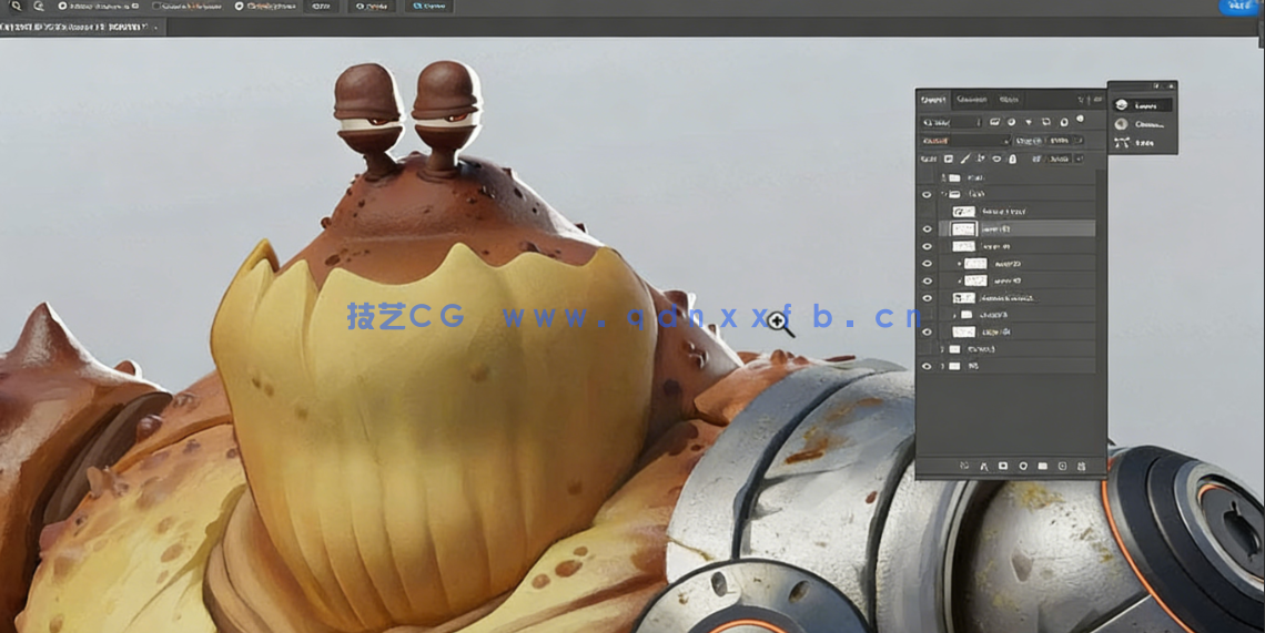 Blender与PS二维和三维角色设计视频教程(图4)