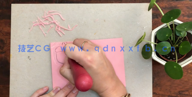 AI手工图案刻章矢量印制实例视频教程(图4)