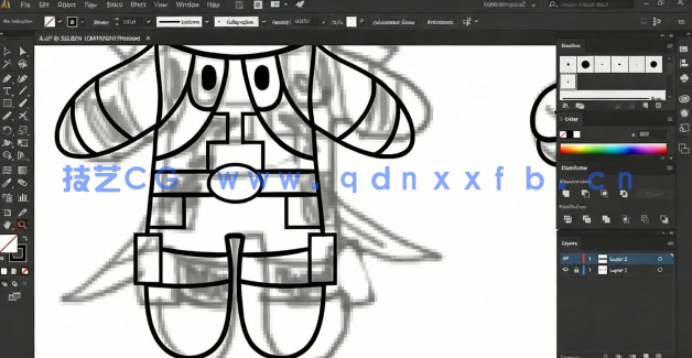 Illustrator漫威超级英雄矢量制作训练视频教程(图5)
