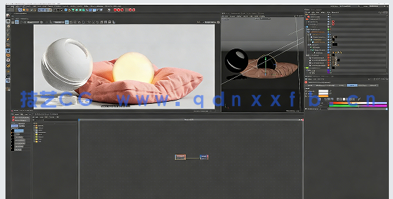 【中文字幕】Redshift高质量着色和照明技术视频教程(图1)