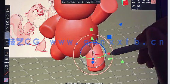 【中文字幕】Nomad Sculpt 3D角色雕刻建模设计视频教程(图1)