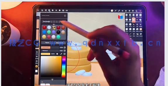 【中文字幕】Nomad Sculpt早餐3D煎饼建模实例制作视频教程(图4)