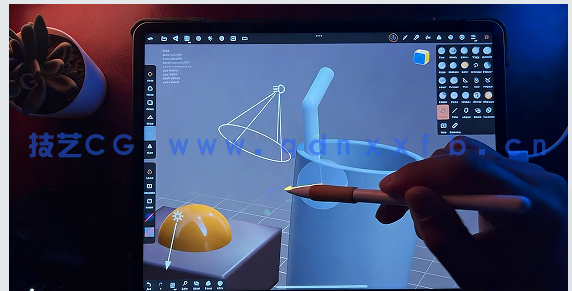 Nomad Sculpt 3D建模初学者入门训练视频教程(图3)