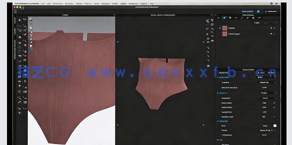 【中文字幕】Clo3d紧身胸衣实例制作视频教程(图2)
