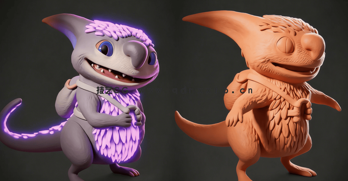 Blender 3D数字雕塑全面核心技术训练视频教程第二季 (图5)