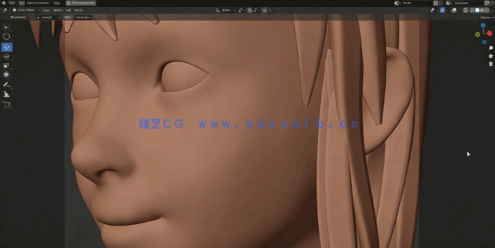 Blender 3.0数字雕刻初学者入门训练视频教程 (图5)