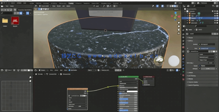 Blender逼真香水产品可视化技术视频教程(图5)