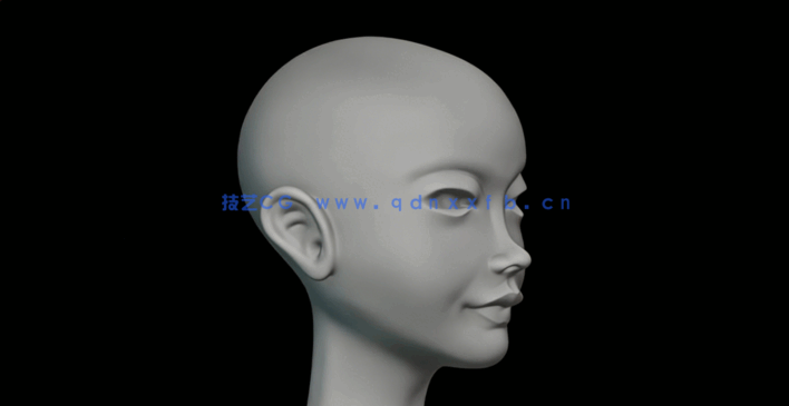 Blender女战士游戏角色完整制作工作流程视频教程 (图2)