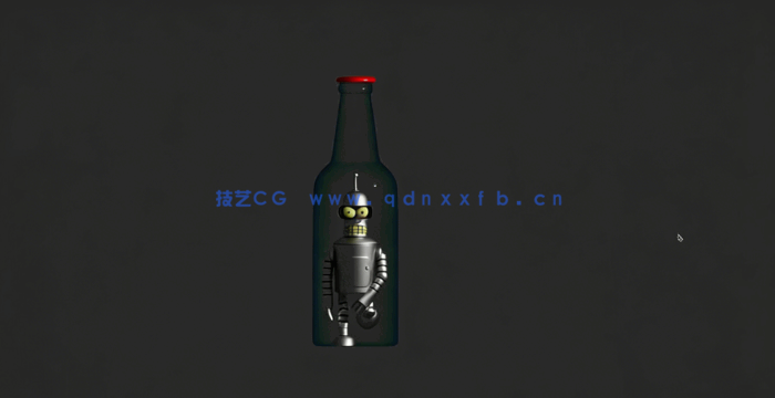 Blender疯狂机器人卡通人物3D建模视频教程(图2)