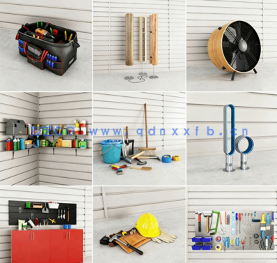 库房花园家用工具3D模型 Evermotion – Archmodels Vol.222(图5)